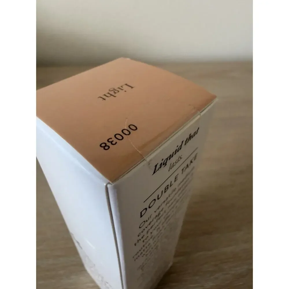 Laura Geller Double Take Liquid Foundation Light 1 oz 30ml New Sealed Box